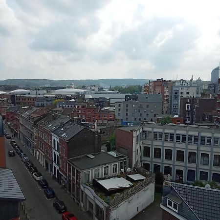 Liege Centre Mediacite Appartement Possible Parking Terrasse Immense 8Eme Pour 2 Personnes Luaran gambar